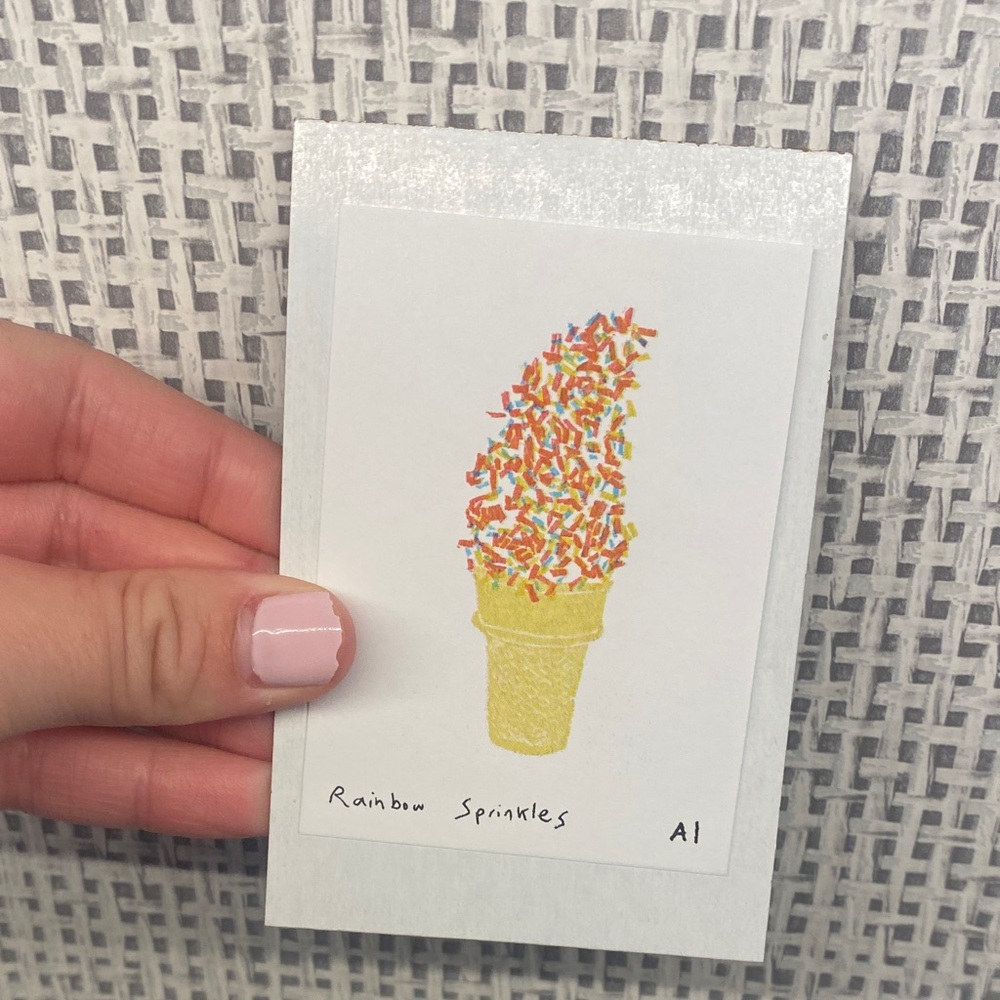 Anastasia INCIARDI Mini Print - Rainbow Sprinkles
